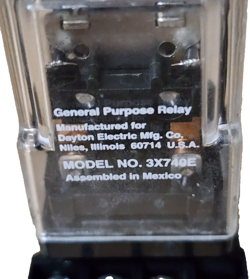 PURPOSE RELAY 240V
