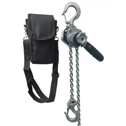 DAYTON 816YJ5 LEVER CHAIN HOIST,1100 LB. 15 FT.