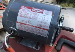 DAYTON SPLIT PHASE MOTOR 1/4 HP