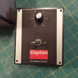 DAYTON 4Z527H DC SPEED CONTROL