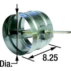 DAMPER 8-1/4