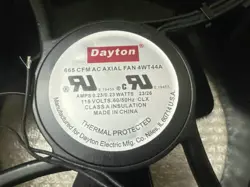 1PCS NEW DAYTON 665 CFM AC AXIAL FAN 4WT44A 115V COOLING FAN #