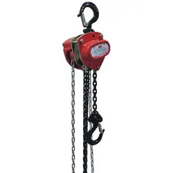 DAYTON 817PD1 MANUAL CHAIN HOIST,500 LB.,LIFT 10 FT.