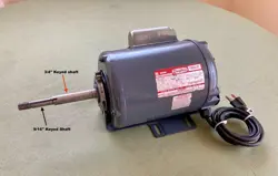 RPM. 110V CAPACITOR