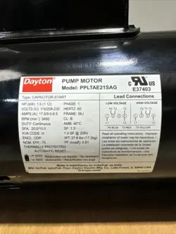 CENTRIFUGAL PUMP 1.5HP