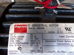 PURPOSE MOTOR 3HP