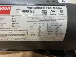 NEW W/DEFECTS 115/208-230V