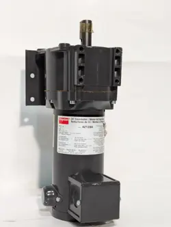 DAYTON 4Z128A DC GEARMOTOR, 1/8HP, 90VDC, 43LBS TORQUE, RATIO 11:1, 1.5A