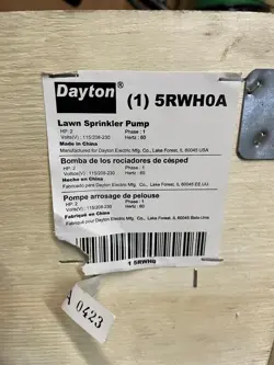 SELF-PRIMING 120V