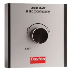DAYTON SPEED CONTROL