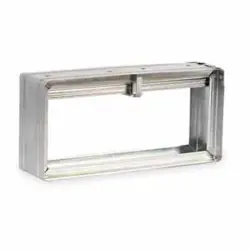 DAYTON 2TGA6 RECTANGULAR FIRE DAMPER,7-3/4X11-3/4 IN.