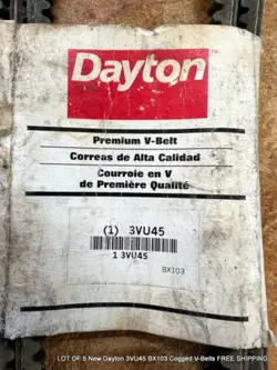 COGGED V-BELTS
