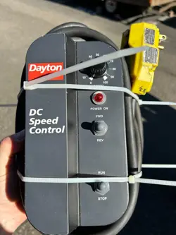 DAYTON DC SPEED CONTROL