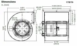 1TDT6 BLOWER