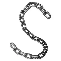 STRAIGHT COIL CHAIN1/4