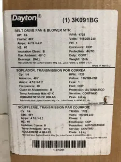 1/4HP-1725RPM-230V