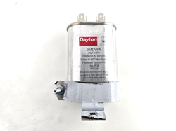 NEW DAYTON 2MDV6A OVAL RUN CAPACITOR 7.5MFD OVAL 370VAC NOS