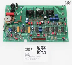 36771 ADVANCED ENERGY PCB, MDX TRANSDUCTOR BOARD 5252259B 2302259-B