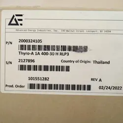 ADVANCED ENERGY THYRISTOR
