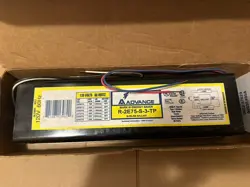 ADVANCE BALLAST R-2E75-S-3-TP MARK III ENERGY STAR SLIMLINE BALLAST OPEN BOX