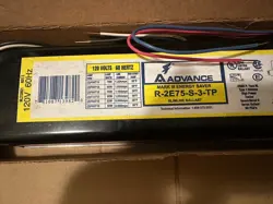 ADVANCE BALLAST R-2E75-S-3-TP