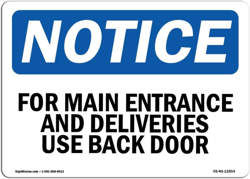 SIGN FOR