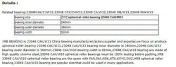 ROLLER BEARING NO.