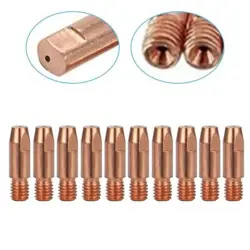 HARDNESS AND STRENGTH MIG WELDING PERFORMANCE 10PCS 36KD GAS NOZZLE SET