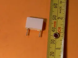 .0015 UF 1KV POLY BOX FILM CAPACITOR LOT OF 3 PCS