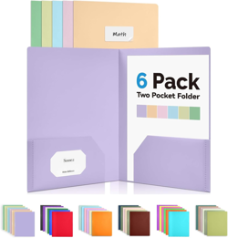 POCKET FOLDERS WITH