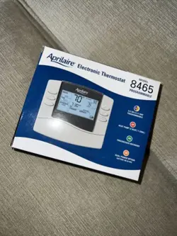 APRILAIRE 8465 PROGRAMMABLE DIGITAL THERMOSTAT