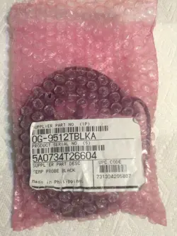 0G-9512TBLKA TEMP PROBE BLACK