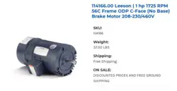 LEESON C6T17DC54C