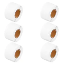 6 ROLLS 130 FILE FOLDER LABELS 30327 FOR DYMO LABELWRITER 450 9/16