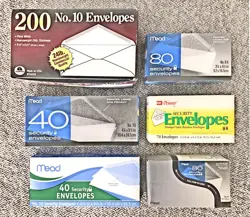 BUSINESS WHITE ENVELOPES;