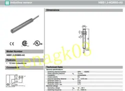 NBB1.5-8GM60-A0 SENSOR
