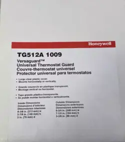 HONEYWELL TG512A1009 VERSAGUARD UNIVERSAL THERMOSTAT GUARD