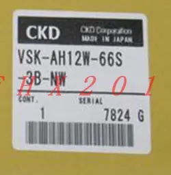 ONE NEW CKD VACUUM VALVE VAH12W-66S-3B-NW #T4