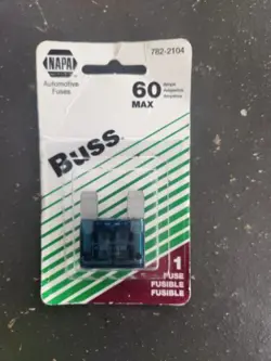 60 AMP FUSE;