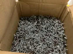 1. 1/2 EXTERIOR SQUARE DRIVE SCREWS. ZINC COATED