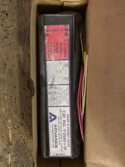 ADVANCE MARK III ENERGY SAVER BALLAST V-2S40-1-TP 277V 60HZ NEW SURPLUS