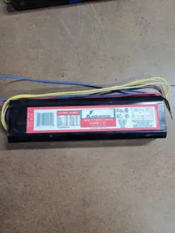 ADVANCE BALLASTS MARK III ENERGY SAVER V-2S40-1-TP FLOURESCENT BALLAST 277V