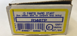 ELECTRONIC BALLAST MARK