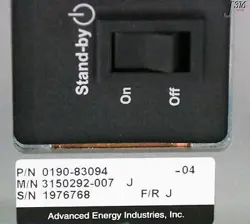 GENERATOR P/N:
