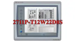 ALLEN-BRADLEY 2711P-T12W22D8S SER C PANELVIEW PLUS 7 GRAPHIC TERMINAL NEW!