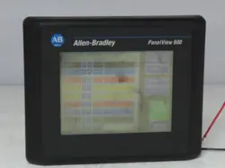 ALLEN BRADLEY 2711-T6C15L1 PANELVIEW 600 HMI CONTROL PANEL SER B REV A FRN 4.30