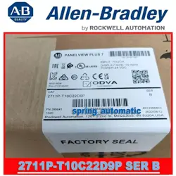 NEW AB 2711P-T10C22D9P ALLEN-BRADLEY SER B PANELVIEW PLUS 7 GRAPHIC TERMINAL