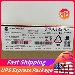 2711P-T6C21D8S NEW SEALED ALLEN-BRADLEY HMI PANELVIEW PLUS 7 GRAPHIC TERMINAL