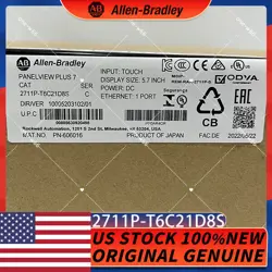 NEW SEALED 2711P-T6C21D8S ALLEN-BRADLEY HMI PANELVIEW PLUS 7 GRAPHIC TERMINAL