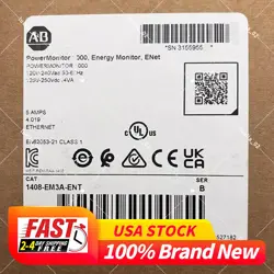 NEW SEALED ALLEN BRADLEY 1408-EM3A-ENT /B POWERMONITOR 1000 EM3 SERIAL ETHER